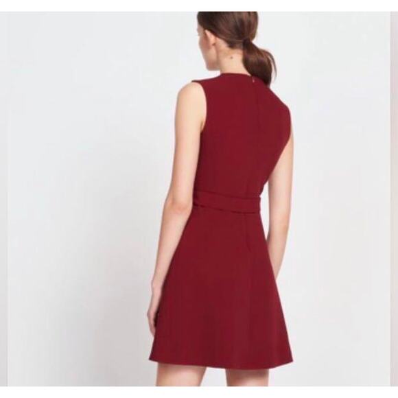 Sandro Emel Belted A-Line Mini Dress - Picture 3 of 12